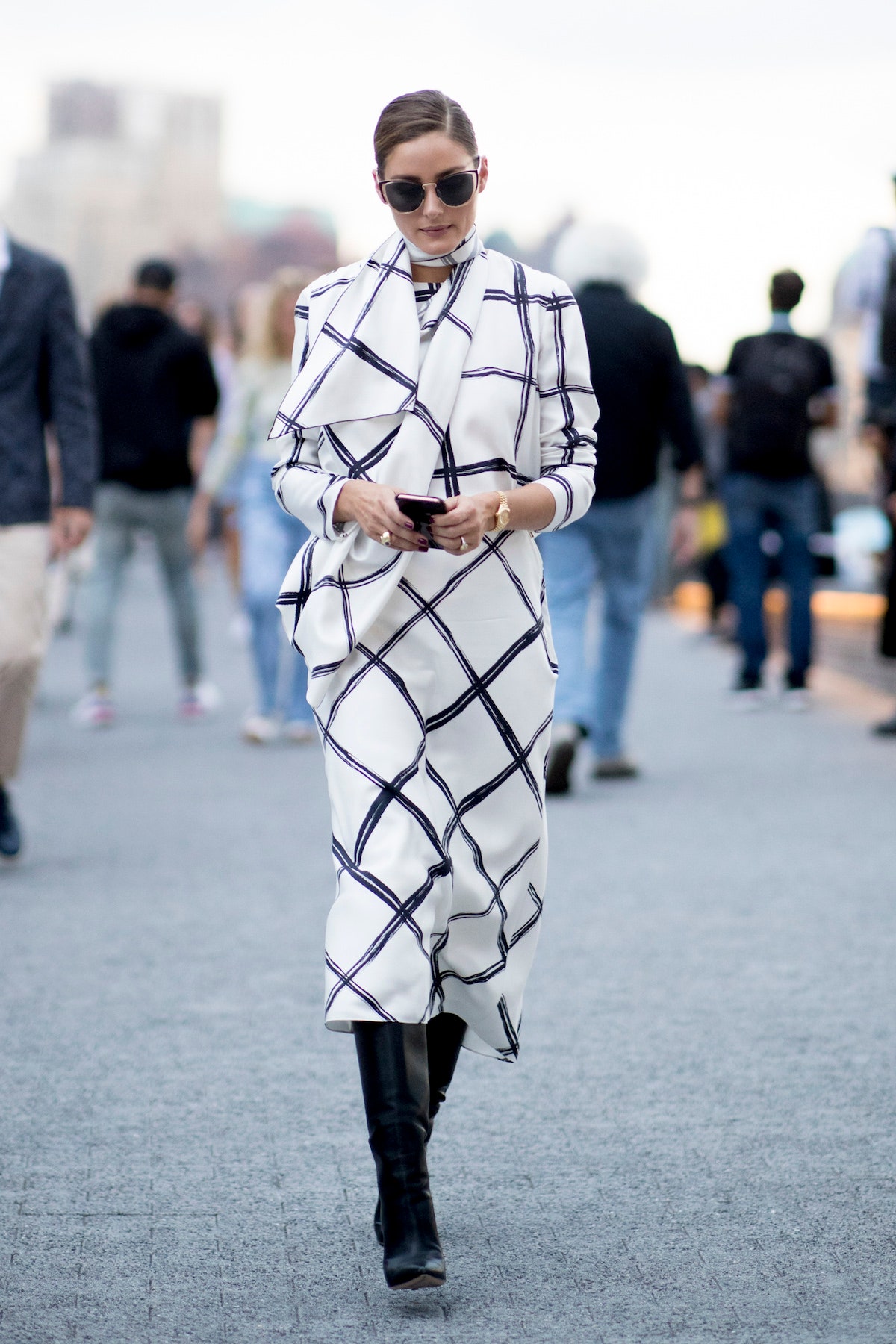 Неделя моды в НьюЙорке 100 самых эффектных стритстайлобразов