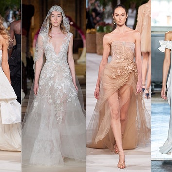 Свадебные платья: самые красивые (и модные) модели с показов весна&#8211;лето 2020