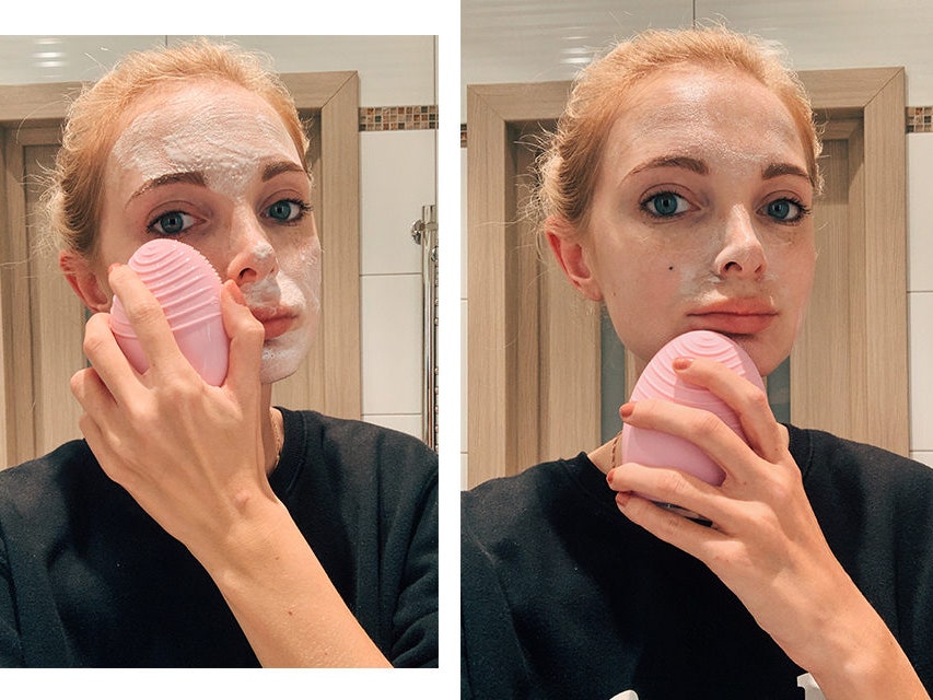 Тест-клуб Glamour: щеточка для очищения лица FOREO LUNA 2