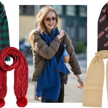 20 шарфов для ветреных дней: выбор Glamour