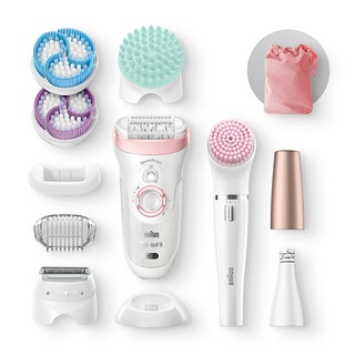 Набор дляnbspэпиляции иnbspухода заnbspкожей Silkepil 9nbspBeauty Set SES 9985 Braun.