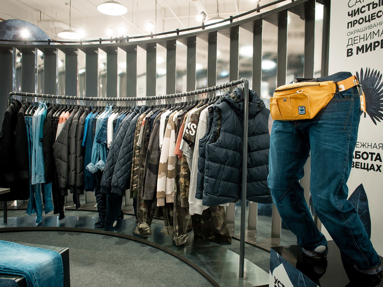 В «Авиапарке» открылся Pop-Up Store бренда G-Star RAW
