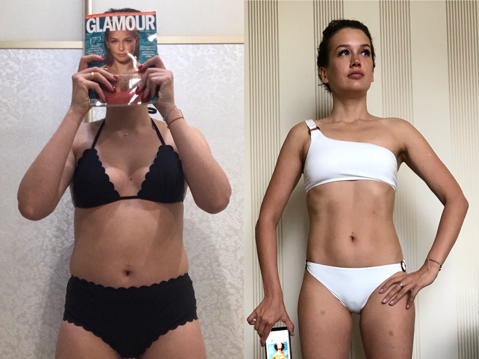 Реальные истории похудения #ПрессуйGlamТело, часть 1