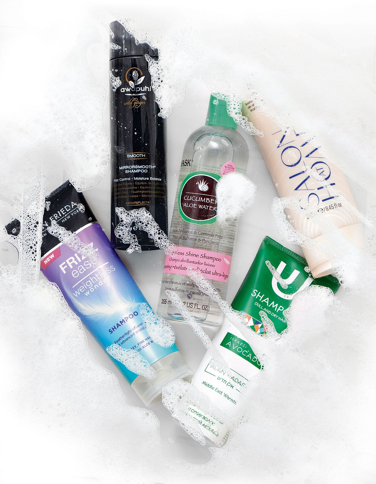 Шампунь Frizz Ease Weightless Wonder 825 руб. John Frieda. Шампунь Wild Ginger Awapuhi Mirrorsmooth 2530 руб. Paul...
