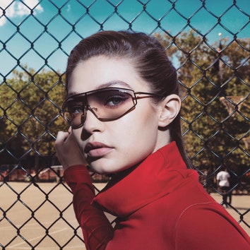 Элегантная оправа или гоночная модель &#8211; выбираем очки из новой коллекции Gigi Hadid x Vogue Eyewear