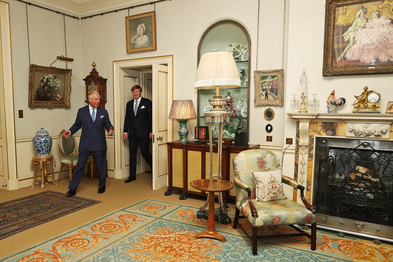 В гостях у принца Чарльза и Камиллы ПаркерБоулз в КларенсХаус