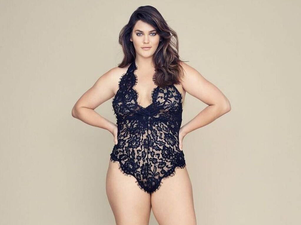 Али Тейт Катлер &- первая модель plus-size, сотрудничающая с Victoria's Secret