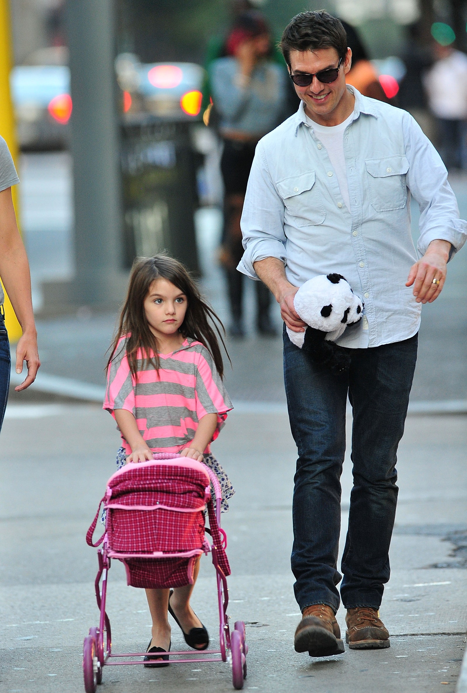Том Круз с дочерью Сури