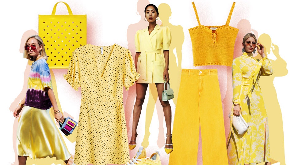 Почему этим летом вам нужны желтые платья туфли и аксессуары