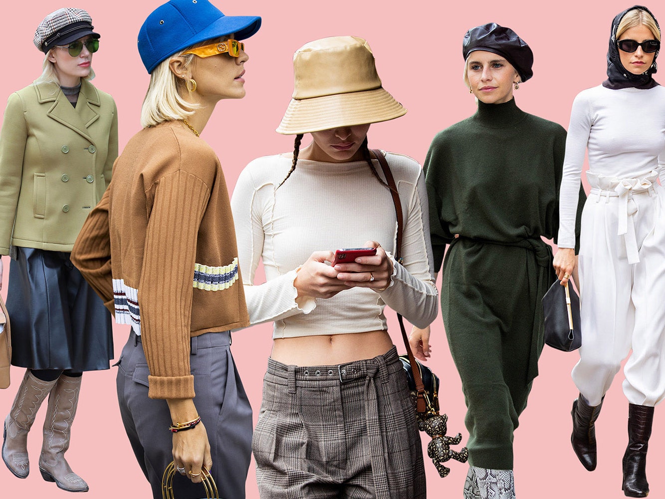 30 самых модных головных уборов на осень: выбор Glamour
