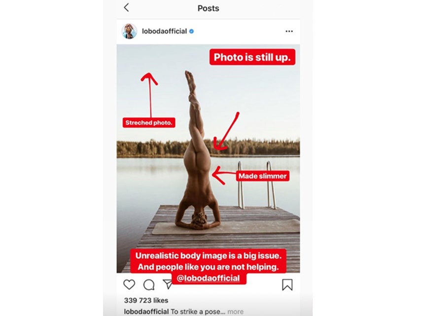 Светлана Лобода оказалась в центре скандала изза снимка в Instagram