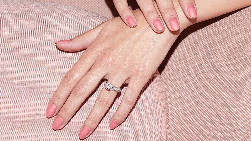 Нежно розовый дизайн ногтей. Розовый маникюр на коротких ногтях | Маникюр