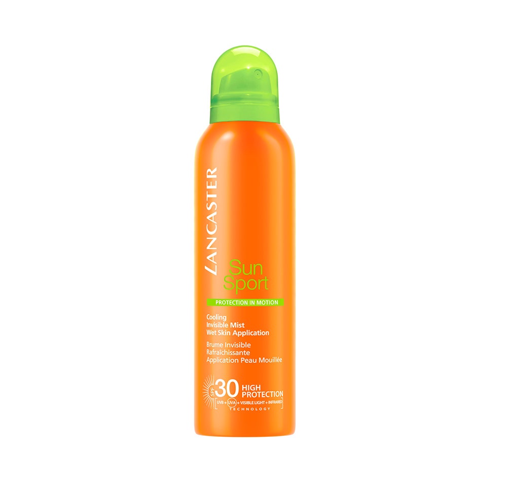 Невидимый охлаждающий спрей для тела SPF 30 Lancaster.