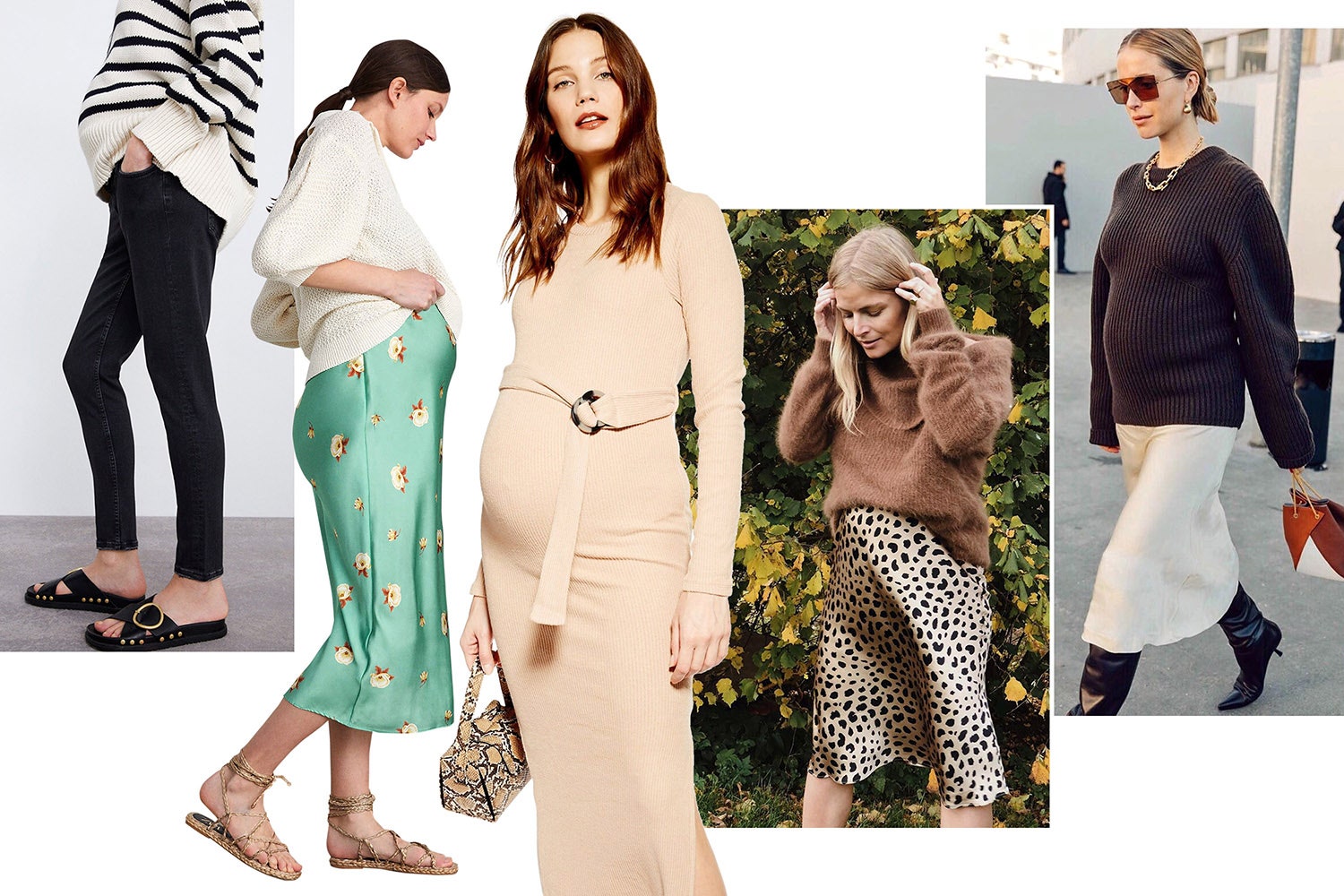 Модная одежда для беременных как одеваются блогеры в инстаграме — фото