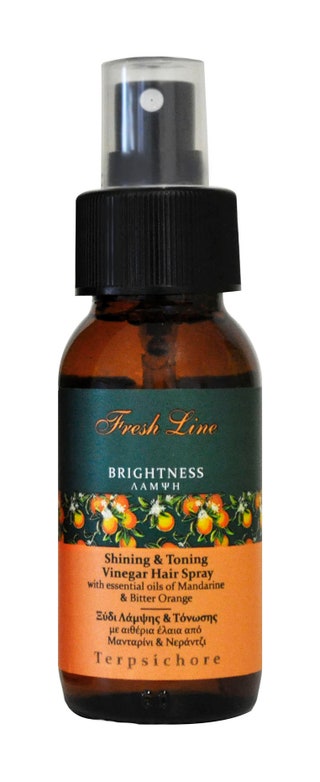 Fresh Line спрейсияние для волос Terpsichore Shining and Toning Vinegar Hair Spray 50 мл.
