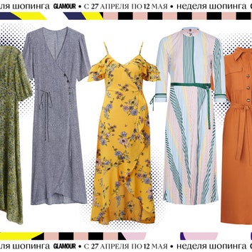 Неделя шопинга Glamour: 25 платьев для прогулок по городу, которые можно купить со скидкой