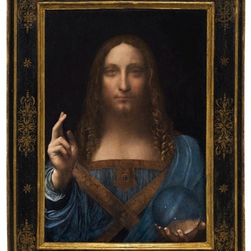 Из Лувра пропала одна из самых дорогих картин в мире &- «Спаситель мира» Леонардо да Винчи