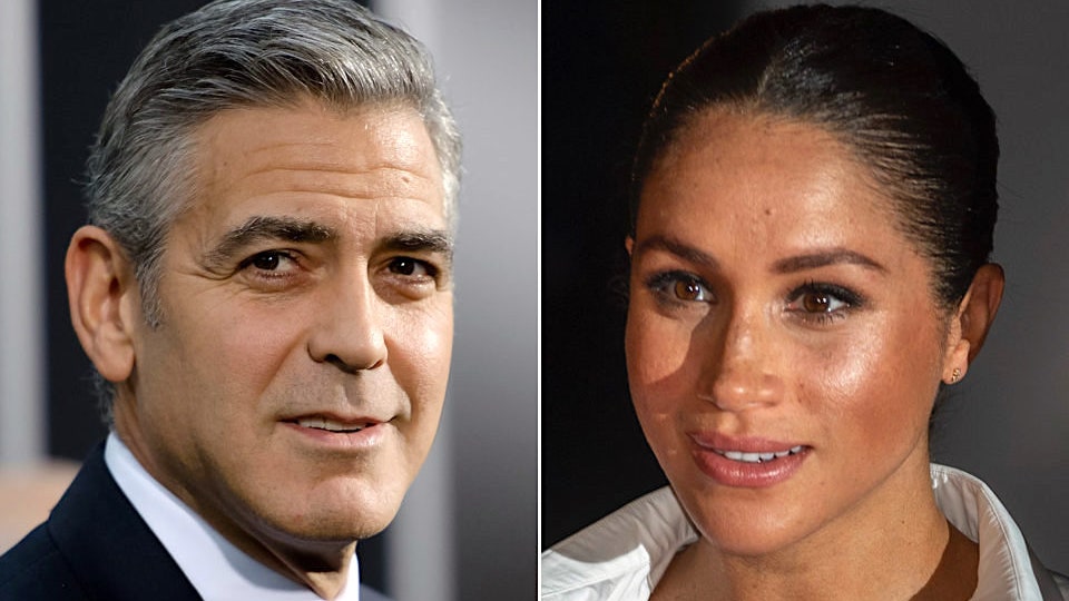 Джордж Клуни сравнил Меган Маркл с принцессой Дианой