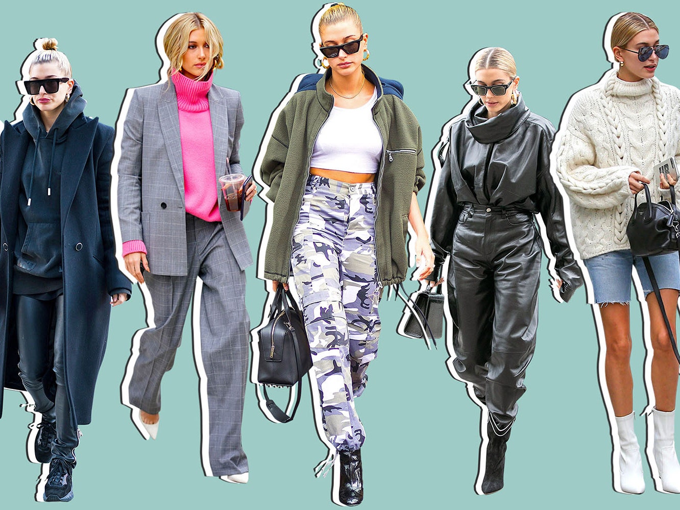 5 модных приемов героини обложки Glamour Хейли Болдуин