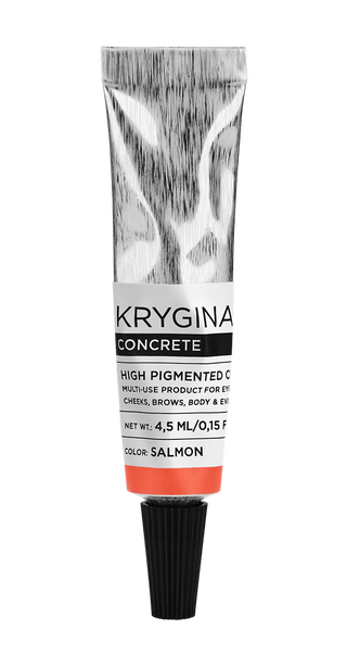 Кремовый пигмент Concrete Salmon Krygina Cosmetics.