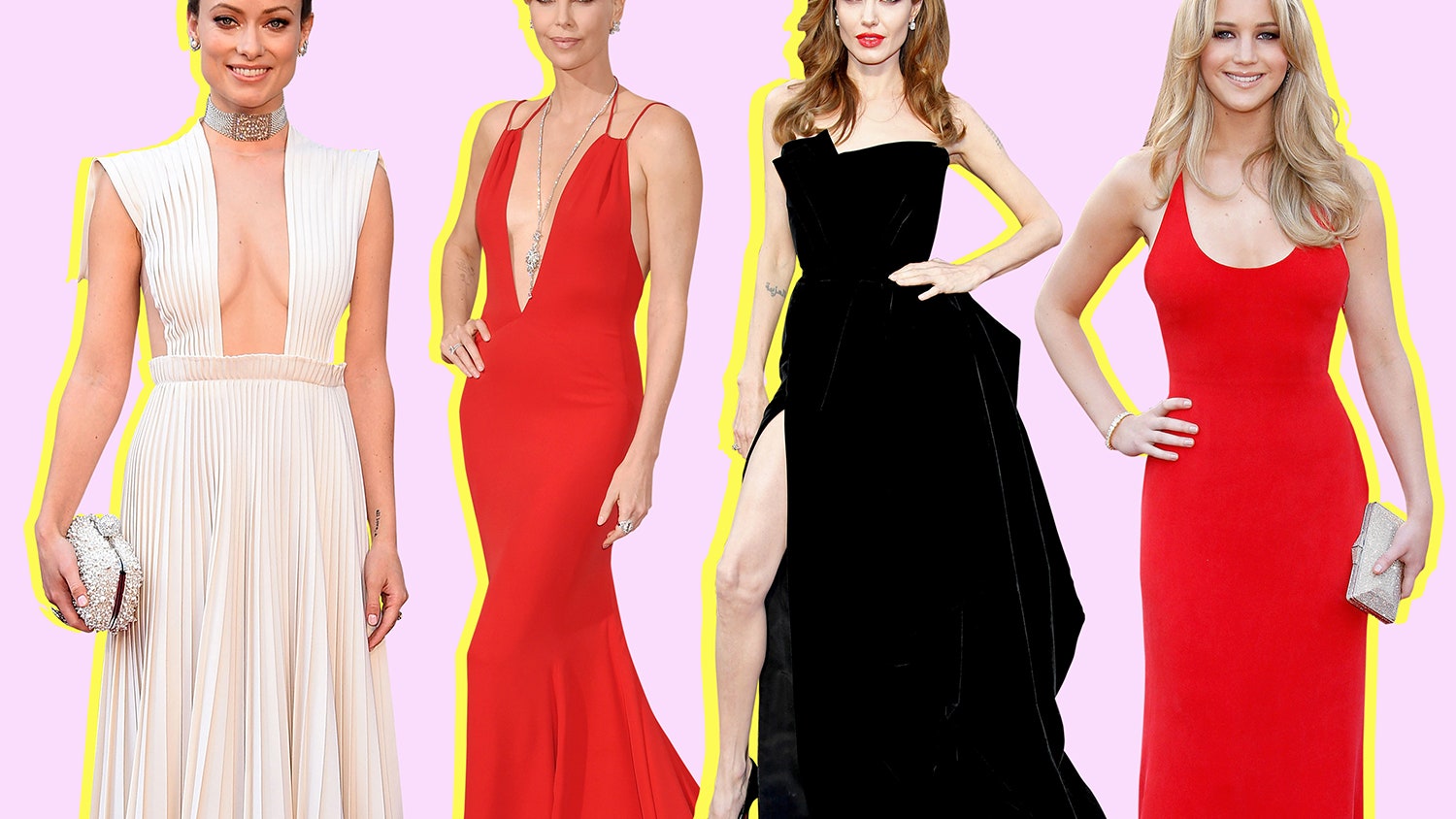 Звезды на церемонии «Оскар» фото самых сексуальных платьев