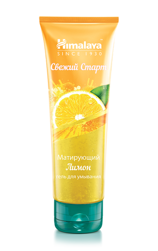 Очищающий гель «Лимон» Himalaya Herbals.