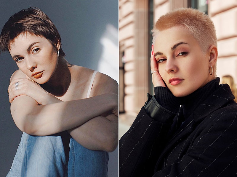 Из брюнетки в блондинку: героиня Glamour полностью меняет имидж