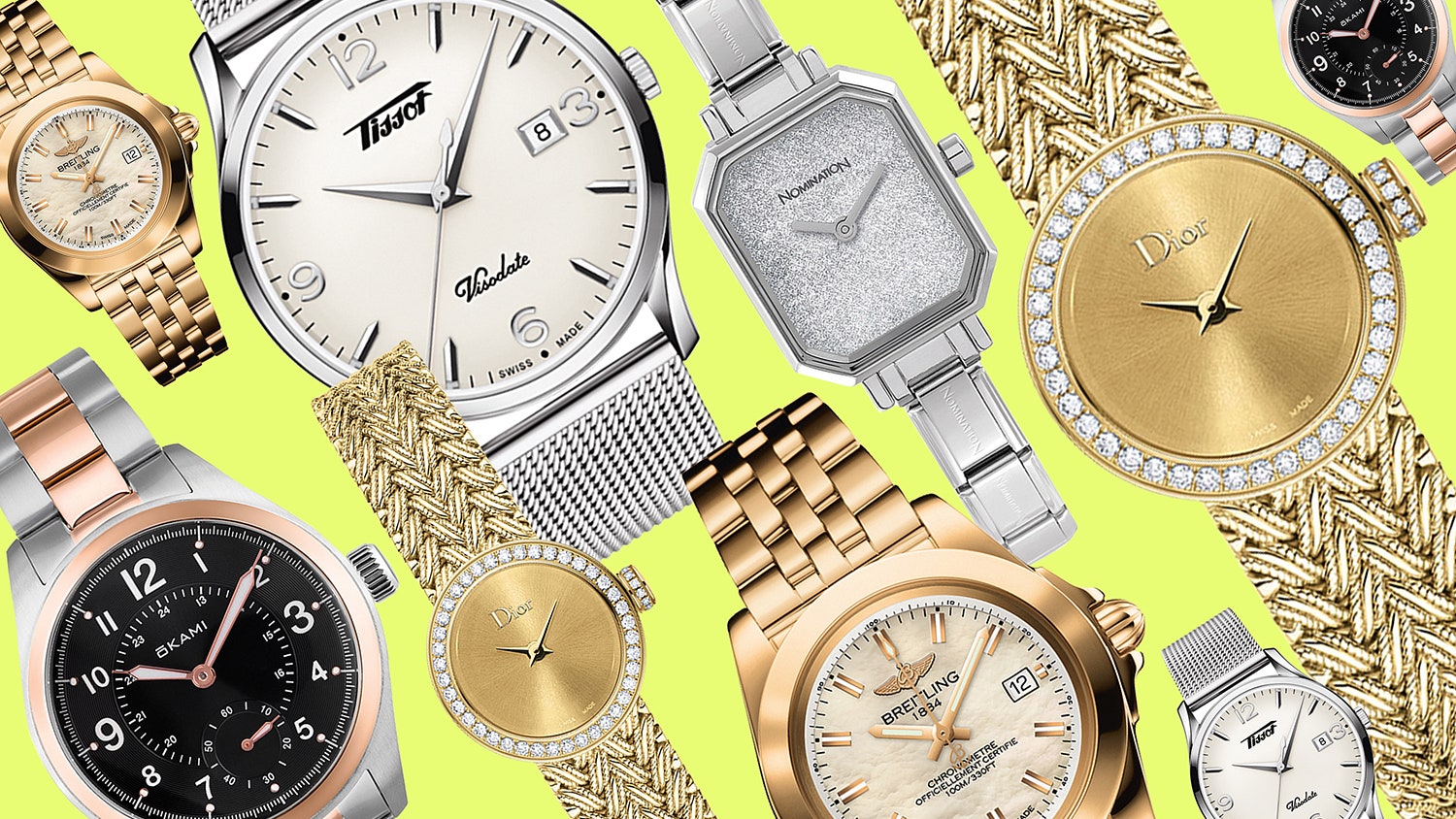 Модные женские часы — фото наручных моделей из золота и стали