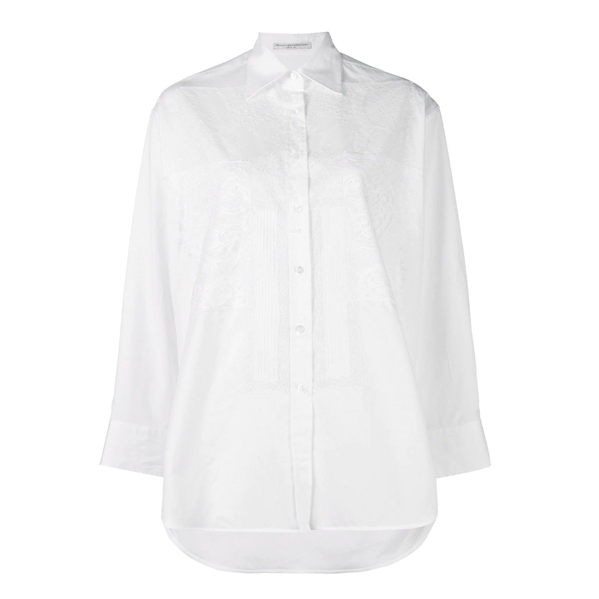Рубашка из хлопка и кружева 64 244 руб. Ermanno Scervino.