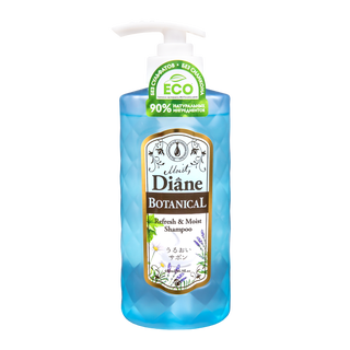 Moist Diane Botanical Refresh бессиликоновый и бессульфатный питательный шампунь  480 мл. Ищите в магазине Japonica