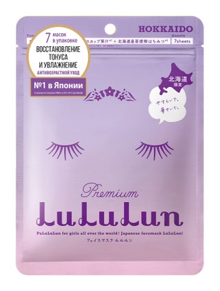 Увлажняющая и восстанавливающая тканевая маска для лица 645 руб. LuLuLun .