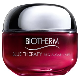 Лифтингкрем Blue Therapy Red Algae Uplift Cream 5350 руб. Biotherm. Плотный розовый крем похож­ на панакоту. Ключевой...