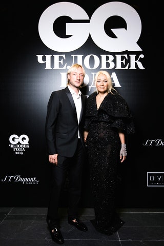 Евгений Плющенко и Яна Рудковская.