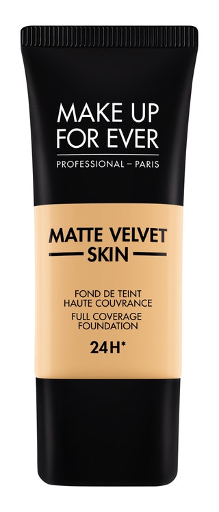 Матирующее тональное средство Matte Velvet Skin Full Coverage Foundation Make Up For Ever.
