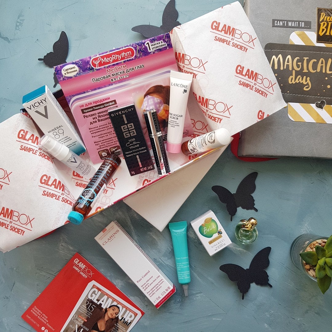 Glambox фото и обзор косметики из октябрьской коробочки