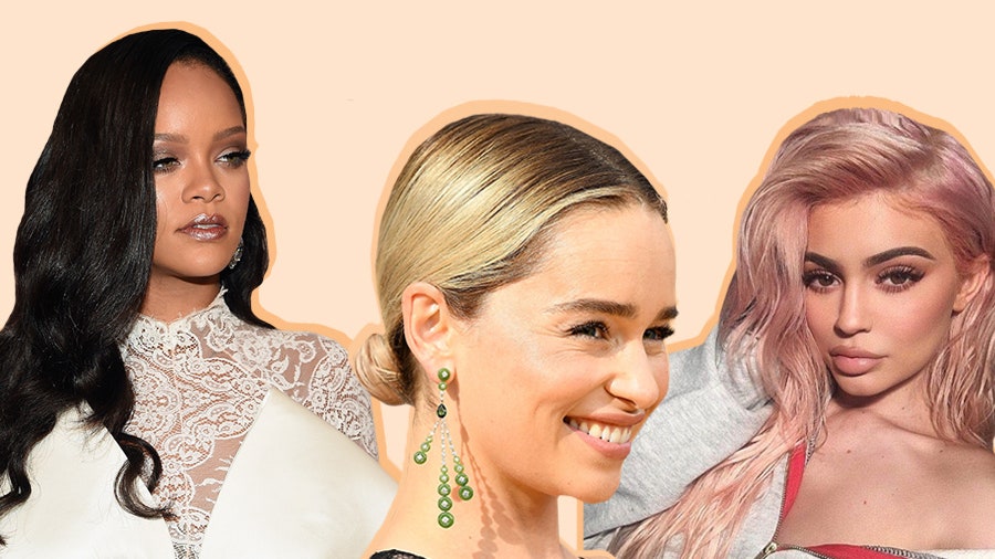 Модное окрашивание волос осени 2018 фото звезд с блондом и другими оттенками