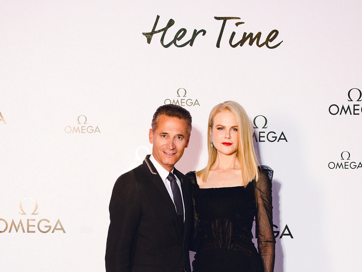 Николь Кидман и другие звезды на открытии выставки Omega «Her Time» в Санкт-Петербурге