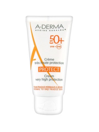 ADerma солнцезащитный крем для лица SPF 50 Protect.