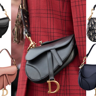 Аксессуар дня: новая версия культовой сумки Saddle от Dior