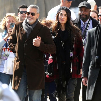 Джордж и Амаль Клуни, Майли Сайрус, Ким Кардашьян и другие звезды на многотысячном «Марше за нашу жизнь»