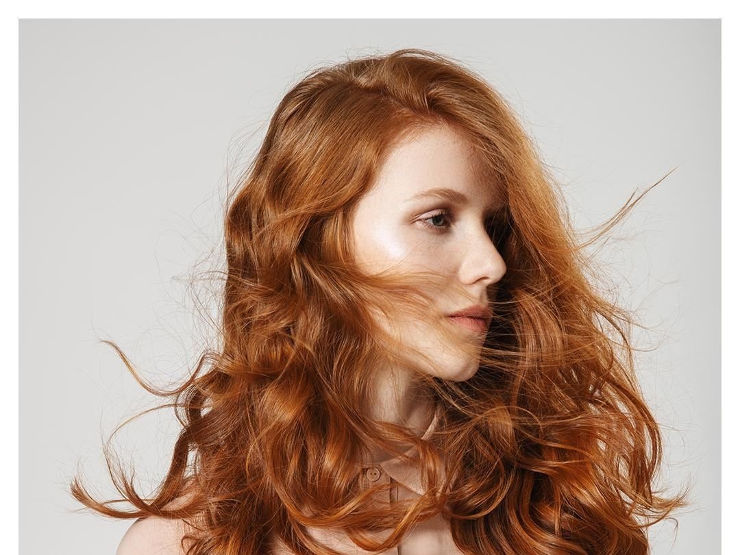 Best redheads. Девушка с хорошими волосами.