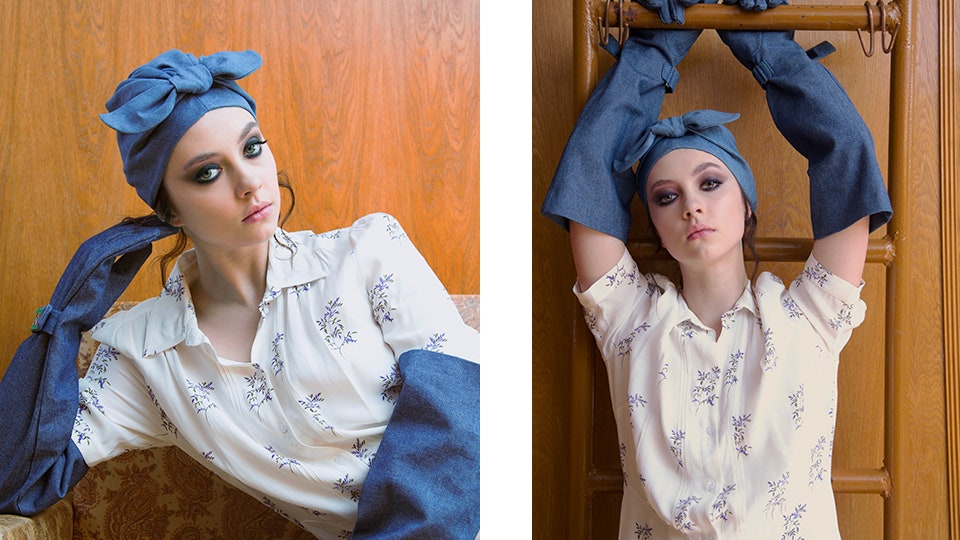 Мода в СССР стиль советских девушек в съемке Glamour