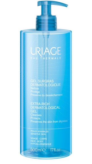 Очищающий дерматологический гель для чувствительной кожи Surgras Liquide.