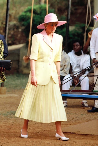 Принцесса Диана 1990.