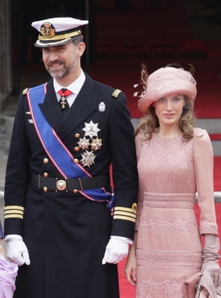 Король Испании Филипп VI и королева Летиция.
