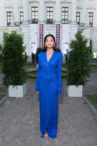 Николь Шерзингер в украшениях Chopard.