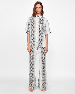 Блуза 3200 руб. брюки 3200 руб. все Zara.