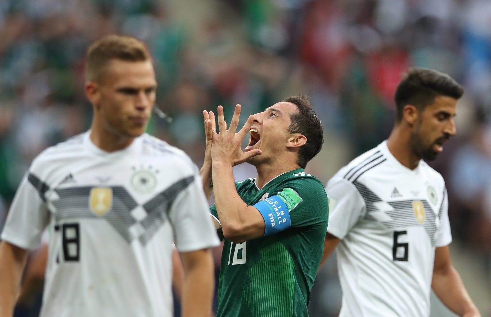 Сборная Мексики против сборной Германии