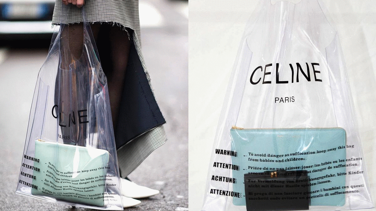Прозрачные сумки из пластика кто ввел модный тренд и в чем причина его популярности