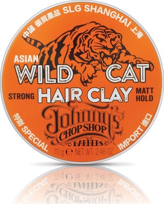 Johnny's Chop Shop матирующая глина для волос Asian Wild Cat.